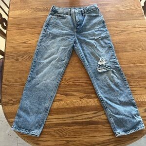 Old Navy Women's Extra High Rise Straight Jeans